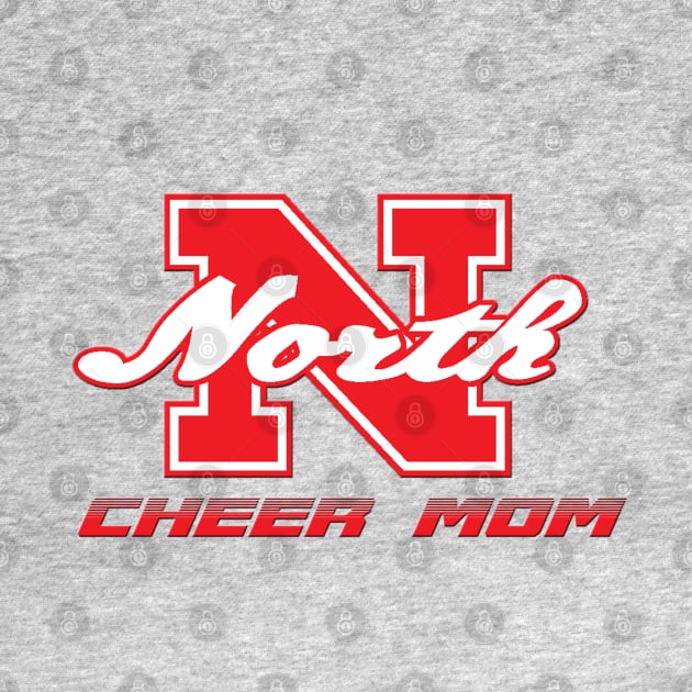 North Attleboro Cheer mom by ArmChairQBGraphics